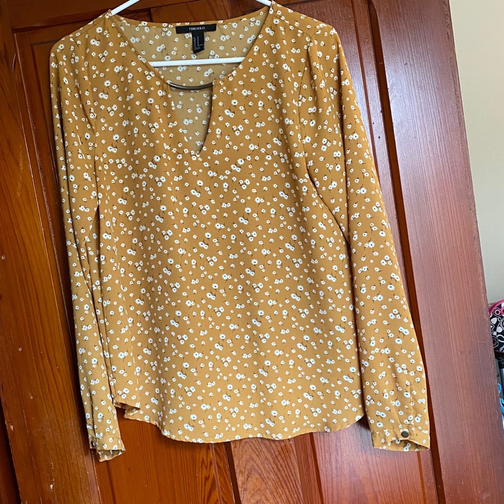 Mustard Blouse